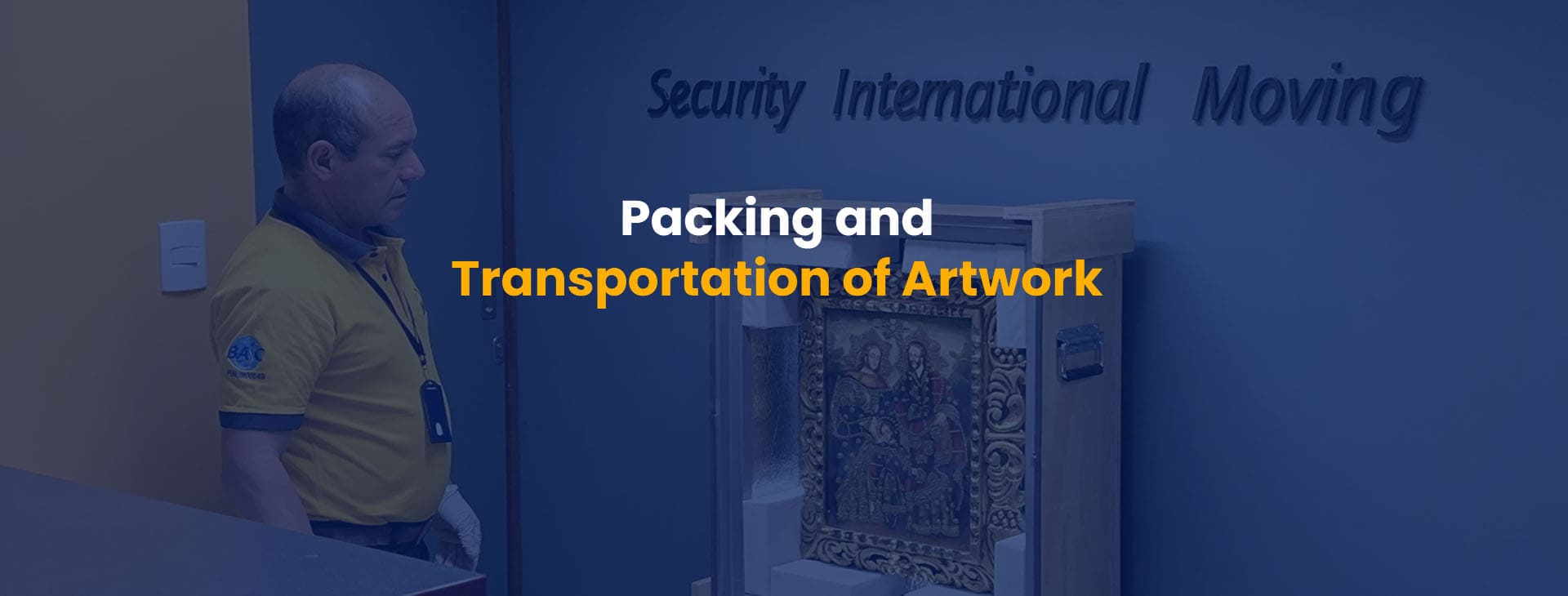 Packing and Transportation of Artwork